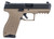 IWI US M9ORP17FD MASADA  9mm Luger 17+1 4.10 Black Button Rifled Steel Barrel/Black Optic Ready/Serrated Slide/Flat Dark Earth Polymer Frame w/Picatinny Rail/FDE Polymer Grips Ambidextrous