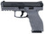 HK 81000232 VP9  9mm Luger 4.09 10+1 (3) Gray Black Steel Slide Gray Interchangeable Backstrap Grip Night Sights