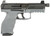 HK 81000787 VP Tactical 9mm Luger 10+1 4.70 Steel Threaded Barrel Black Serrated Slide Gray Polymer Frame w/Picatinny Rail Gray Finger Grooved Interchangeable Backstrap Grips Right Hand