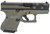 Glock UA265S204OP G26 Gen5 Subcompact 9mm Luger  3.43 Barrel 10+1 Operator Flag Cerakote Frame & Front Serrated Slide Modular Backstrap Safe Action Trigger