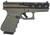 Glock PI2350204OP G23 Gen3 Compact 40 S&W  4.02 Barrel 13+1  Operator Flag Cerakote Frame & Slide Safe Action Trigger