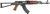 Zastava Arms Usa ZR7762RTF ZPAPM70  7.62x39mm 16.25 30+1 Black Barrel/Rec Folding Triangle Stock Serbian Red Wood Handgaurd