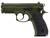 CZ-USA 91198 CZ 75 P-01 9mm Luger 15+1 3.75 OD Green Polycoat/Black Rubber Grip