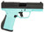 FMK FMKG49BJ G3  9mm Luger 14+1 4 Black Optic Cut/Serrated Slide Blue Jay Polymer Frame with Pic. Rail Interchangeable Backstrap Grips