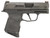 Wilson Combat SIGWCP3659BAT P365  Action Tuned 9mm Luger 10+1 (2) 3.10 Black  X-Tac Pattern Serrated Slide Polymer Frame Sunburst Grips Fiber Optic Sights Grayguns Flat Face Trigger