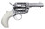 Cimarron PP346HUCKENG Huckleberry  45 Colt (LC) 6 Shot 3.50 Nickel Engraved Barrel Cylinder & Frame White w/Huckleberry Engraved On The Backstrap Grip