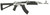 Century Arms RI4997N VSKA  7.62x39mm 30+1 16.50 Barrel w/Chevron Muzzle Brake White Distressed Aluminum Receiver Black Magpul MOE AK Stock MOE Pistol Grip & Ultimak Handguard