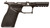 Springfield Armory EC1003HTRET Echelon Grip Module Large Aggressive Texture Black Polymer Ambi Mag Release Includes 3 Interchangeable Backstraps