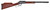 Henry H001ME Magnum Express Full Size 22 WMR 11+1 19.25" Barrel Black Metal Finish & Fixed Monte Carlo American Walnut Stock Right Hand