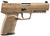 FN 66101277 Five-seveN MRD 5.7x28mm  4.80 Barrel 10+1 Flat Dark Earth Polymer Frame With Mounting Rail & Serrated Trigger Guard Optic Cut FDE Steel Slide No Manual Safety Optics Ready