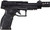 Taurus 1-TX22C151-T TX22 Competition 5.40 16+1 (3) Black Polymer Frame Black Anodized Ported Aluminum Slide with Optics Mount Aggressive Textured Black Polymer Grip Includes Compensator