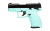 TAURUS TX22C MS 22LR 3.6 13RD CYAN