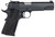 MAC 10100536 1911 JSOC 45 ACP 8+1 5" Stainless Target With 11 Degree Crown Barrel QPQ Tennifer Cerakote Serrated Steel Slide & Frame With Checkered Front Strap & Beavertail Turkish Walnut With Logo Grip