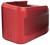 SI EMP-AL-G19-RED   ALUM EXT MAG PLATE G19     RED