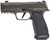 Sig Sauer 365AXGCA9LEGION10 P365 AXG Legion Compact Frame 9mm Luger 10+1 3.10" Black Carbon Steel Barrel Legion Gray Cerakote Optic Ready/Serrated Stainless Steel Slide & Frame With Beavertail & Picatinny Rail Black G10 Chevron Grip