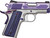 Kimber Mfg Inc 3200319 Ultra II 9mm Luger 8+1 3" Stainless Match Grade Barrel Engraved Purple Amethyst PVD Serrated Stainless Steel Slide Satin Silver Aluminum Frame With Beavertail G10 Grip