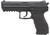 HK 81001092 P30L V3 9mm Luger 17+1/20+1 4.45" Black Polygonal Rifled Barrel Black Cerakote Long/Serrated Steel Slide Black Polymer Frame With Picatinny Rail Black Interchangeable Backstrap Grip Ambidextrous