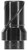 Huxwrx 2346 3-Lug Muzzle Device 9mm Fits 1/2"x28 Black