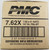 PMC X-TAC 7.62NATO Rifle Ammo - 147 Grain | FMJ-BT | 1 Case (25 Boxes)