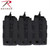 Rothco MOLLE Open Top Six Rifle Mag Pouch