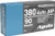 Aguila .380 ACP Ammo 90gr JHP Ammunition - 50 Rounds