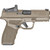 Springfield Hellcat Pro FDE Handgun 9mm Luger 10rd Magazines(2) 3.7" Barrel w/CT1500 Red Dot