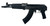 Pioneer Arms Polish Hellpup AK-47 Pistol - Black | 7.62x39 | 11.73" Barrel | 30rd | Castle Style Spiral Muzzle Break