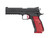 Dan Wesson DWX Pistol - Black | .40 S&W | 5" Barrel | 15rd | Fiber Optic Front Sight | Red Grips