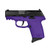 SCCY CXP-2 9MM PURPLE BLK NMS RED DOT READY