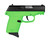 SCCY CPX-2 Gen 3 Sub-Compact Pistol - Black / Lime Green | 9mm | 3.1" Barrel | 10rd | No External Safety