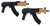 Century Arms Romanian Micro Draco Stamped AK-47 Pistol - Black | 7.62x39 | 6" Barrel | Wood Handguard Bundled w/ Century Arms Romanian Mini Draco Stamped AK-47 Pistol - Black | 7.62x39 | 7.75" Barrel | Wood Handguard