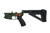 Franklin Armory BFSIII Equipped SALUS Complete AR15 Pistol Lower Receiver - OD Green | Installed BSFIII Trigger | SBM4 Brace