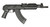M+M Inc M10 AK-47 Pistol - Black | 7.62x39 | 12" Barrel | Quad Rail | Chaos Brake