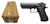 IWI Jericho 941 Full Size Pistol - 9mm | 4.4" Barrel | Steel Frame Bundled w/ One PMC Bronze 9mm Luger Handgun Ammo - 115 Grain | FMJ | 1 Case (20 boxes)