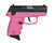 SCCY CPX-4 Sub-Compact Pistol - Black / Pink | .380 Auto | 3" Barrel | 10rd | Ambidextrous Safety