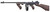 AO T5P LIGHTWEIGHT 45ACP 18 FAUX WALNUT 50RD