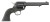 dRUGER WRANGLER REVOVLER 22LR BLACK 6.5" 6RD