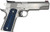 8RD STAINLESS BLUE G10 GRIPSCOLT GOLD CUP LITE 45ACP 5" 