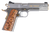 Cnc Firearms CNCTEX1911 Kimber 1911 Texan 45 ACP 7+1 5" Stainless Steel Barrel, Stainless Engraved "The Texan"/Serrated Steel Slide, Stainless Steel Frame, Texas Mesquite Grip
