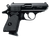 Walther Arms 4796002 PPK  380 ACP 6+1 3.30" Black Steel Barrel, Black Serrated Zinc Alloy Slide, Black Aluminum Frame w/Beavertail, Black Polymer Grip, Manual Thumb Safety