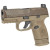 FNH 509C MRD NMS 9MM PSTL FDE/FDE 1-12RD 1-15RD MAG