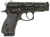 CZ-USA 01144 CZ 75 Compact 50th Anniversary 9mm Luger 10+1 3.75" Black Steel Barrel & Serrated Slide, Black Polycoat Steel Frame w/Beavertail, Black Plastic Grip, Right Hand