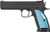 BLACK POLYCOAT BLUE GRIPCZ TS2 SA 9MM FS 20-SHOT 