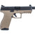 IWI MASADA Pistol with Threaded Barrel 9mm 4.6 in. FDE 17 rd. Optics Ready
