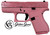 GLOCK 42 380ACP 3.25 BUBBLE GUM GLITTER GUN