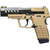 Keltec P15 Pistol 9mm 4 in. Tan CA Model 10 rd.