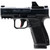 Canik Mete MC9 L Pistol  9mm 3.18 in . Black 17 Rd. With MeCanik MO1 Optic