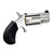 NAA Pug Revolver 22 WMR Stainless/Black Rubber 1 in. 5 rd XS White