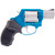 Taurus 856 Ultra Lite Revolver 38 Spl. 2 in. Sky Blue and SS 6 rd.