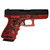 Glock 19 Gen 3 Custom "Georgia Red" Handgun 9mm Luger 15rd Magazines (2) 4.02" Barrel Austria Made